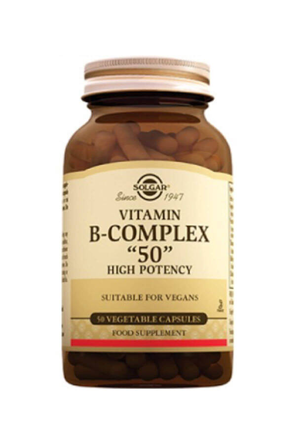 Vitamin B Complex 50 Mg 50 Capsules - 1