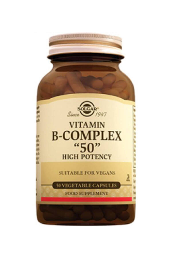 Vitamin B Complex 50 Mg 50 Capsules - 3