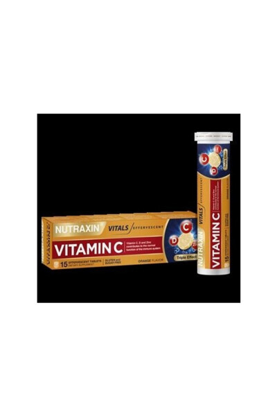 Vitamin C-d Ve Çinko Efervesan Tablet 15 Adet - 4