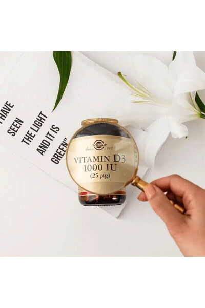 Vitamin D3 1000 IU 100 Capsules - 21