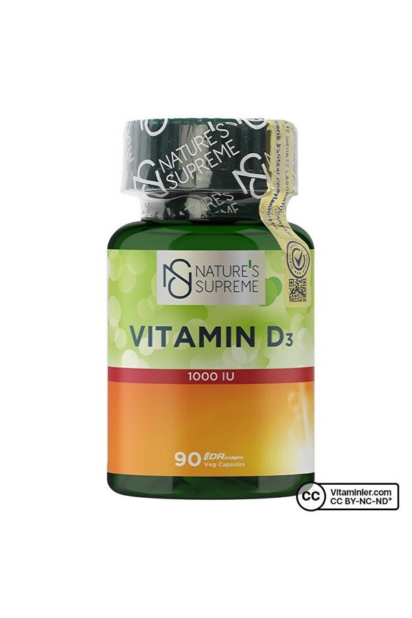 Vitamin D3 1000 IU 90 Kapsül - 7