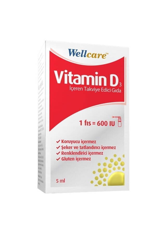 Vitamin D3 600 IU 5 ml - 3