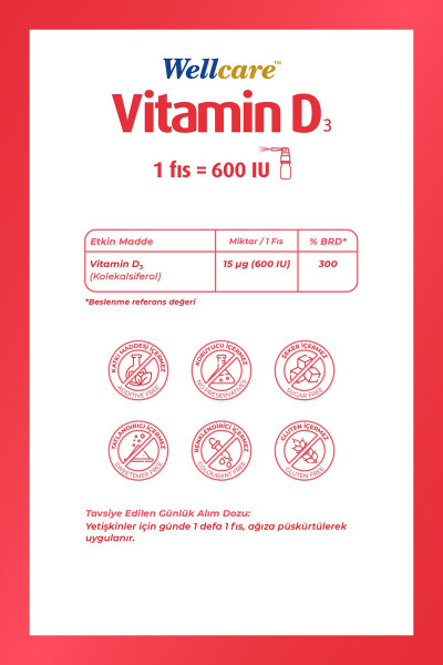 Vitamin D3 600 IU 5 ml - 2