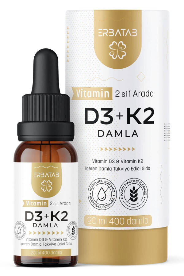 Vitamin D3 K2 2'si 1 Arada Damla - 9