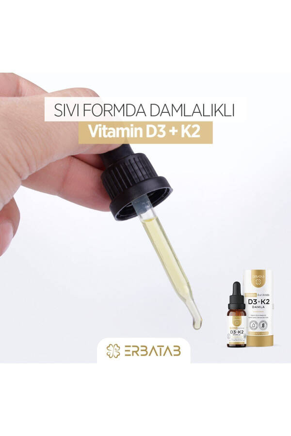 Vitamin D3 K2 2'si 1 Arada Damla - 14