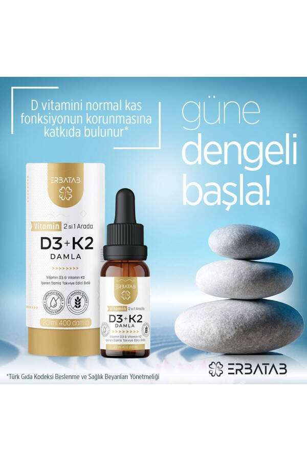 Vitamin D3 K2 2'si 1 Arada Damla - 15