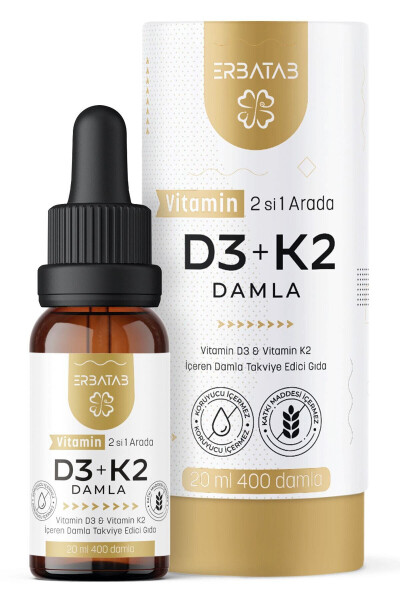 Vitamin D3 K2 2'si 1 Arada Damla - 17