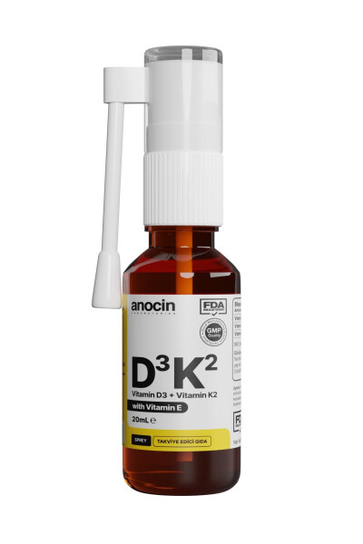 Vitamin D3 K2 E Vitamini, 1000 IU 2 mcg Damla 20 ml D3 K2 Vitamin D3k2 - 4