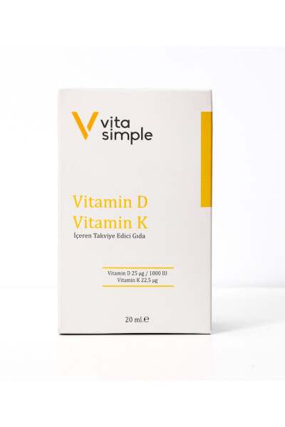 Vitamin D3 K2 İçeren Takviye Edici Gıda Spreyi 20 ml - 3