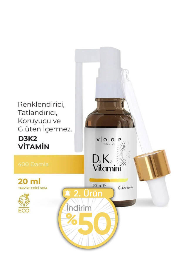 Vitamin D3K2 Spray-Drops 20 ml - 12