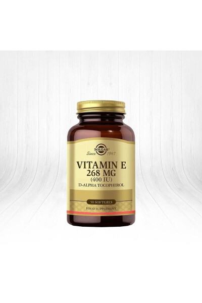 Vitamin E 400 IU 268 Mg 50 Capsules Exp: 01/2025 - 5