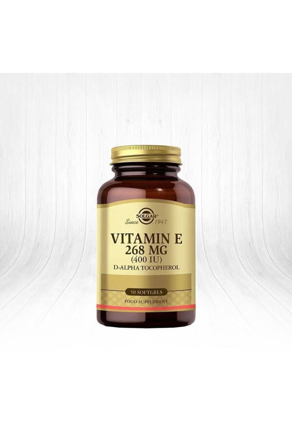 Vitamin E 400 IU 268 Mg 50 Capsules Exp: 01/2025 - 5