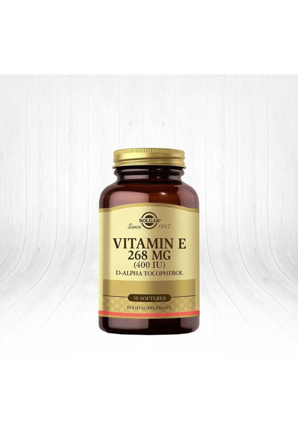 Vitamin E 400 IU 268 Mg 50 Capsules Exp: 01/2025 - 6