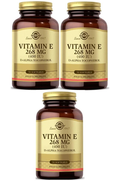 Vitamin E 400 IU 50 Kapsül 3 Adet - 4