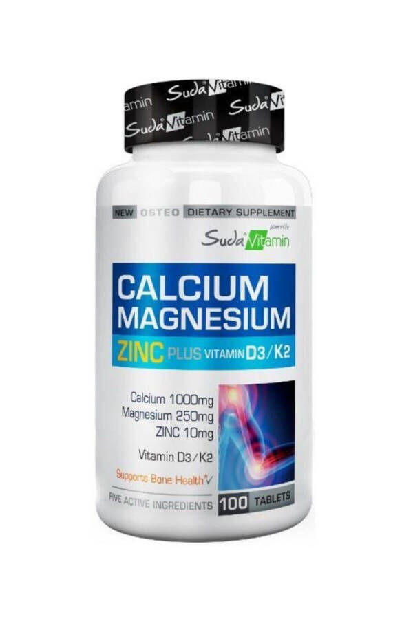 Vitamin Kollagen Kalsiyum Magnezyum Çinko Plus 100 Tablet - 1