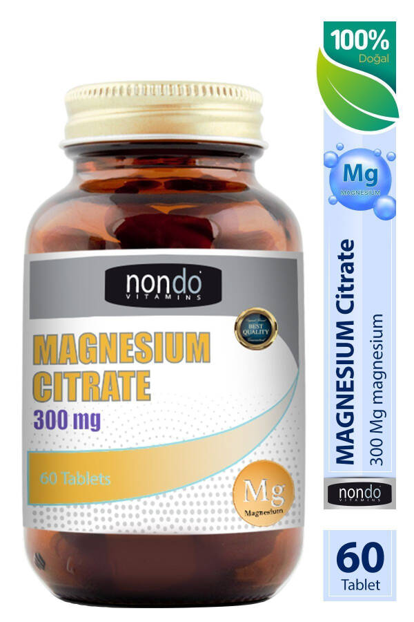 Vitamin Magnesium Citrate (MAGNESIUM CITRATE) 60 Tablets - 6