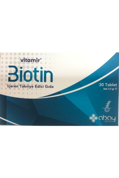 Vitamir Biotin 30 Tablets - 5