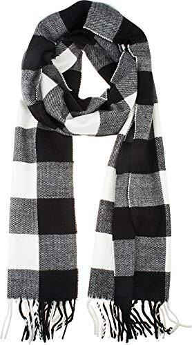 VIVIAN & VINCENT Super Soft Classic Scarf for women, Mens Warm Cashmere Feel Winter Scarf for Men - 5