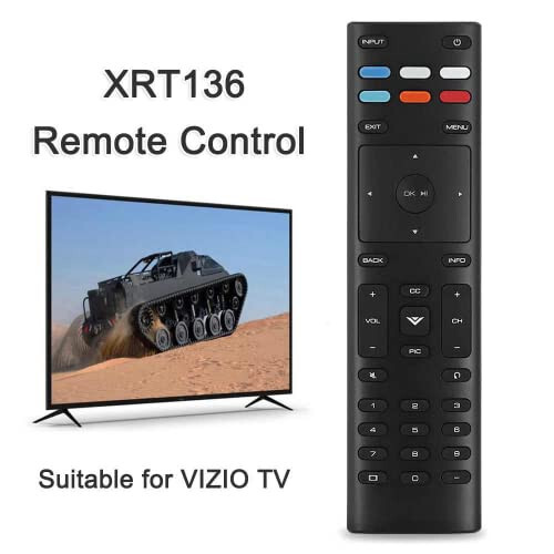 Vizio TV Uzaktan Kumandası İçin Yeni Evrensel Uzaktan Kumanda (Tüm Modeller) M558-G1 ve Tüm Vizio Akıllı TV LCD LED 3D HDTV ile Uyumludur - 3