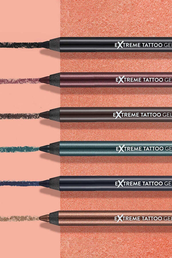 Водостойкий гелевый карандаш для глаз (ЧЕРНЫЙ)-extreme Tattoo Gel Pencil-006 Onyx-8682536028882 - 7