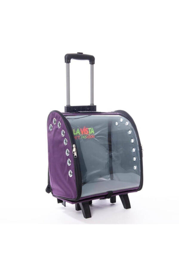 Volmin Petshop Cat Dog Wheeled Castle Suitcase 36x27x41h - 3