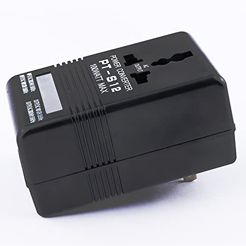 Voltage Converter, 110V to 220V Step-Up & Down Power Two-Way Conversion Voltage Converter Transformer for Travel, RV, Camping (black-100w) - 2