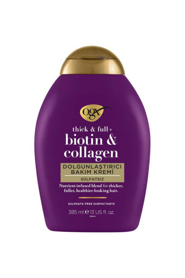 Volumizing Biotin & Collagen Sulfate-Free Shampoo 385 ml - 10