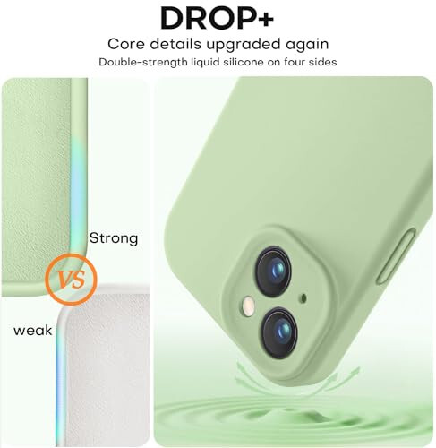 Vooii iPhone 13 Case, Liquid Silicone [Camera Protection] [Soft Anti-Scratch Microfiber Lining] - 4