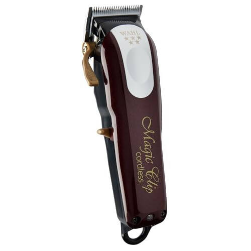 Wahl Professional 5 Star Series Magic Clip Cordless Hair Clipper, Stagger-Tooth Blade Professional Hair Trimmer with AttacModazoneents, 100+ Minute Run Time - 1