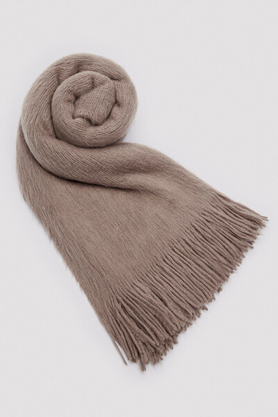 Warmy Brown Scarf - 2