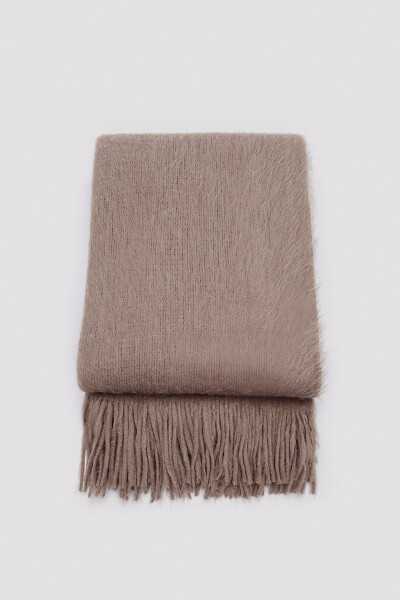 Warmy Brown Scarf - 4