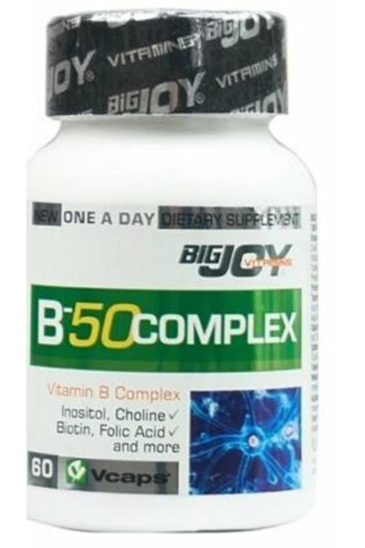 Water-Soluble Vitamin B-50 Complex 60 K. %1 - 5