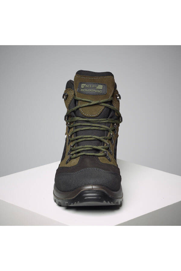 Waterproof Boot - Hunting And Nature Observation - Khaki - Crosshunt 300 - 35