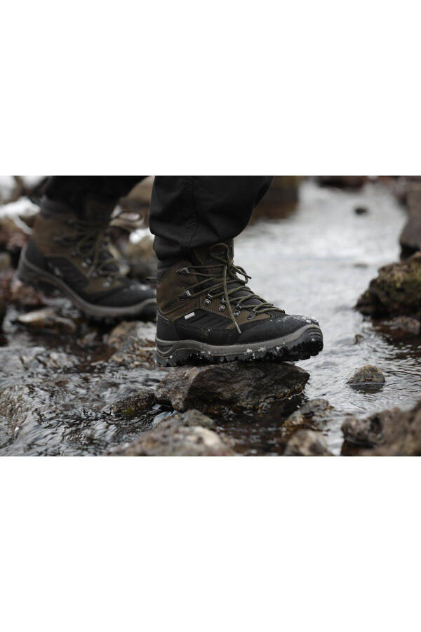 Waterproof Boot - Hunting And Nature Observation - Khaki - Crosshunt 300 - 39