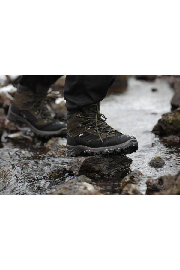 Waterproof Boot - Hunting And Nature Observation - Khaki - Crosshunt 300 - 7