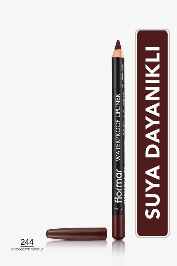 Waterproof Lipliner - 244 Chocolate Fondue - 19