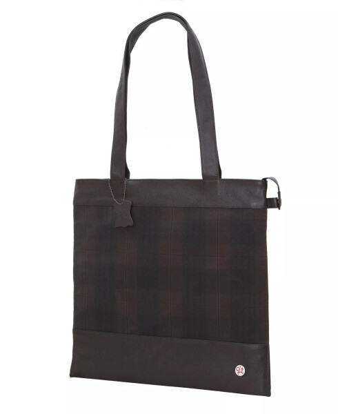 Waxed Graham Medium Tote Bag Black - 16