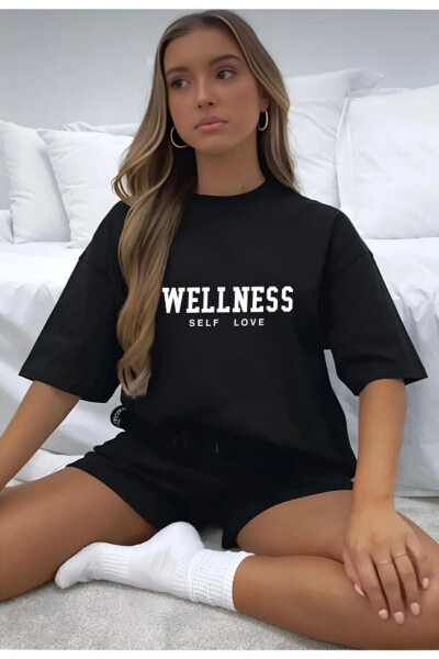 WELLNESS Printed Shorts and T-Shirt Set - 2