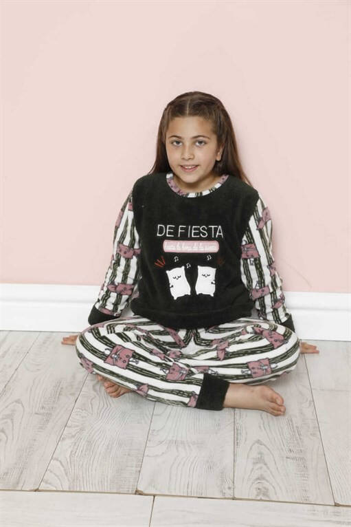 WelSoft Polar Çocuk Pijama Takımı 20243Y - 5