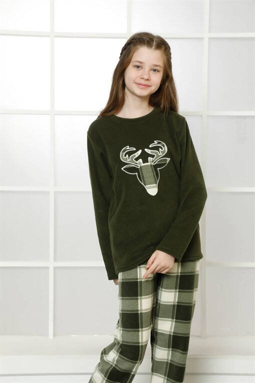 WelSoft Polar Çocuk Pijama Takımı 4633 - 2