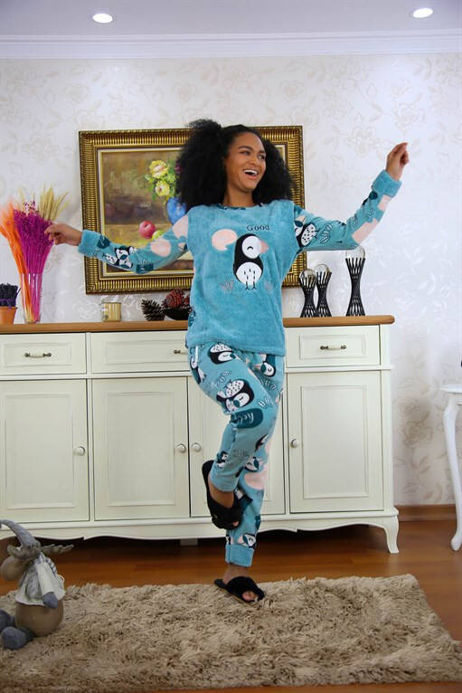 Welsoft Polar Kadın Pijama Takımı 8501 - 3