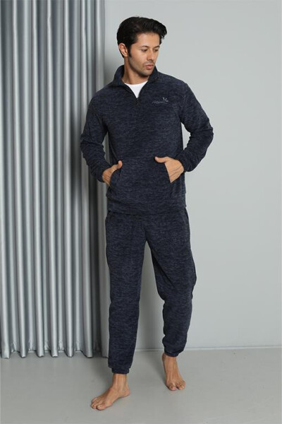 WelSoft Polar Zippered Men's Pajama Set 6839 - 2