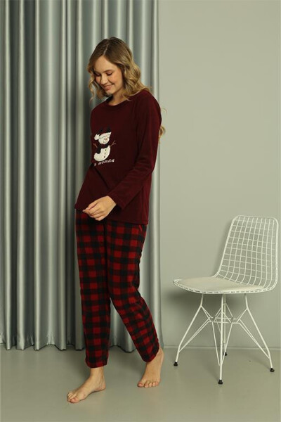 Welsoft Women's Polar Lover Combination Pajama Set 50120 Price is for One Set - 11