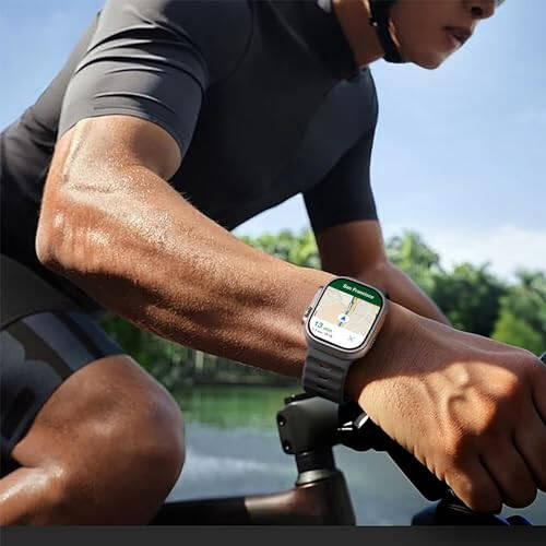 Wepro Spor Bantları Apple Watch Ultra 2/Ultra ile Uyumludur, Apple Watch Bantları Erkekler İçin 49mm 46mm 45mm 44mm 42mm ile Uyumludur, iWatch Serisi 10 9 8 7 6 5 4 SE 3 2 1 için Silikon Sağlam Kayış - 7