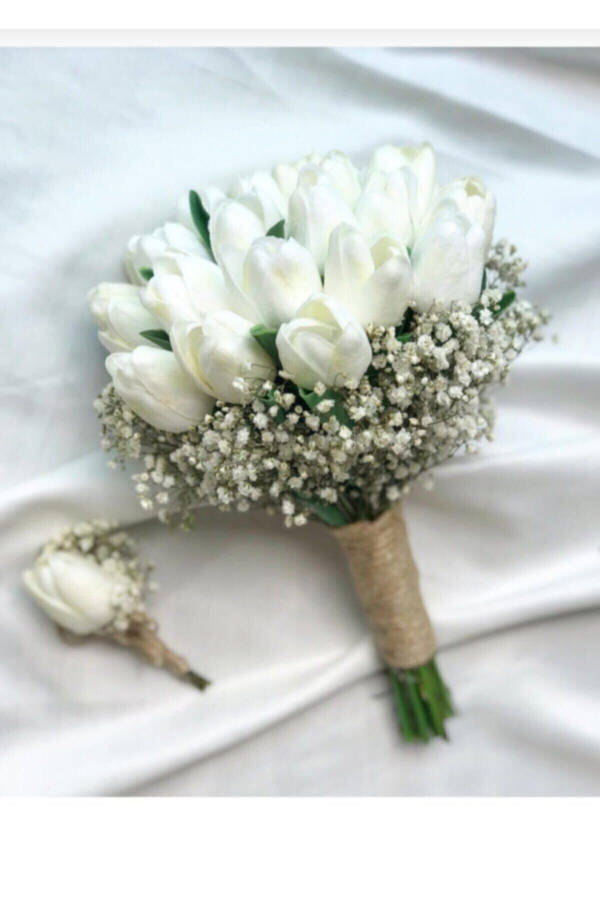 Wet Tulip Bridal Bouquet - 2