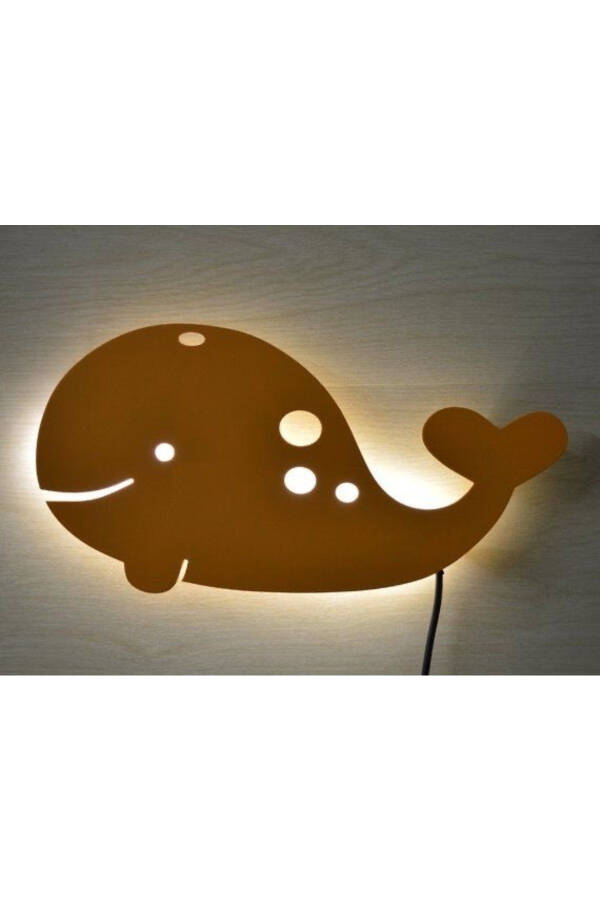 Whale Baby Room Kids Room Decorative LED Lighting 30 Cm - 1