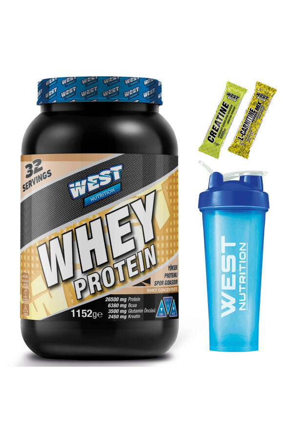 Whey Protein Powder 1200g 40 Servings Hazelnut & Chocolate - 3