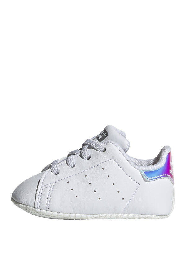 White Baby Booties FY7892 STAN SMITH CRIB - 3