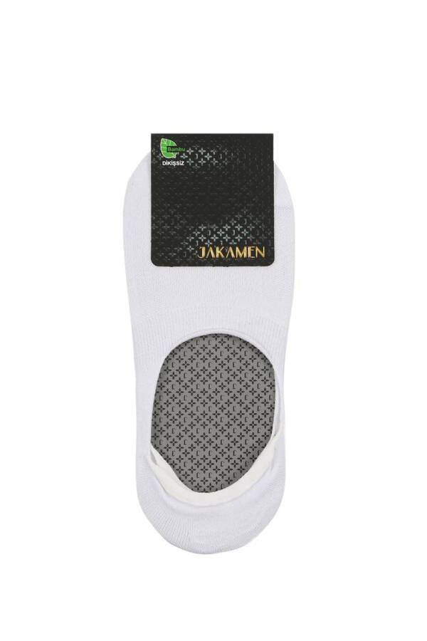 White Bamboo Ballet Socks - 1