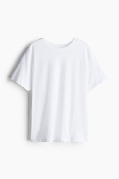 White cotton T-shirt - 3